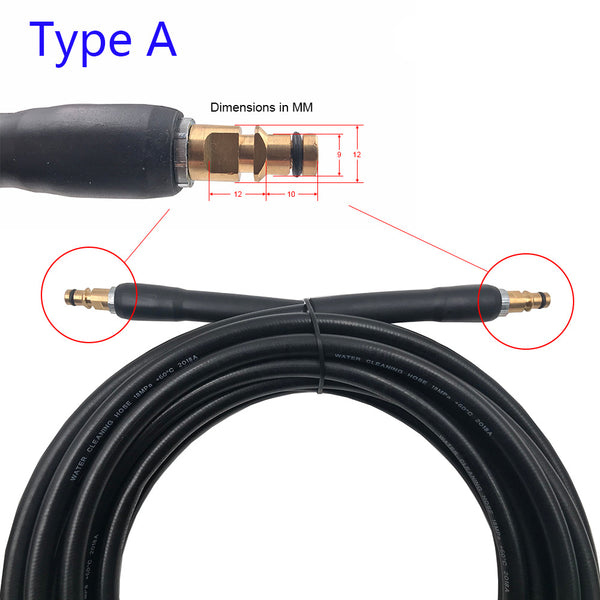 15M Cleaning Hose Quick Connection with Connector