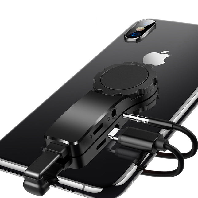 Apple iPhone Lightning To 3.5MM Audio Adapter with Ring Holder