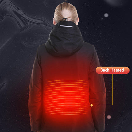 XL Women Electric Heated Jacket Coat Thermal - salelink.co.nz