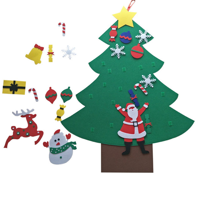 DIY Felt Christmas Tree Set - salelink.co.nz