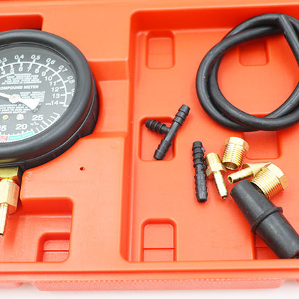 Fuel Pump Vacuum Gauge Pressure Tester Carburetor Valve Pressure Test Kit - salelink.co.nz