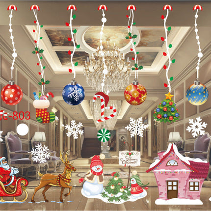 Xmas Window Clings Decoration