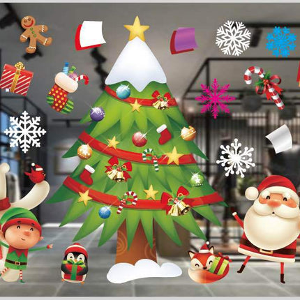 Merry Christmas Window Decals