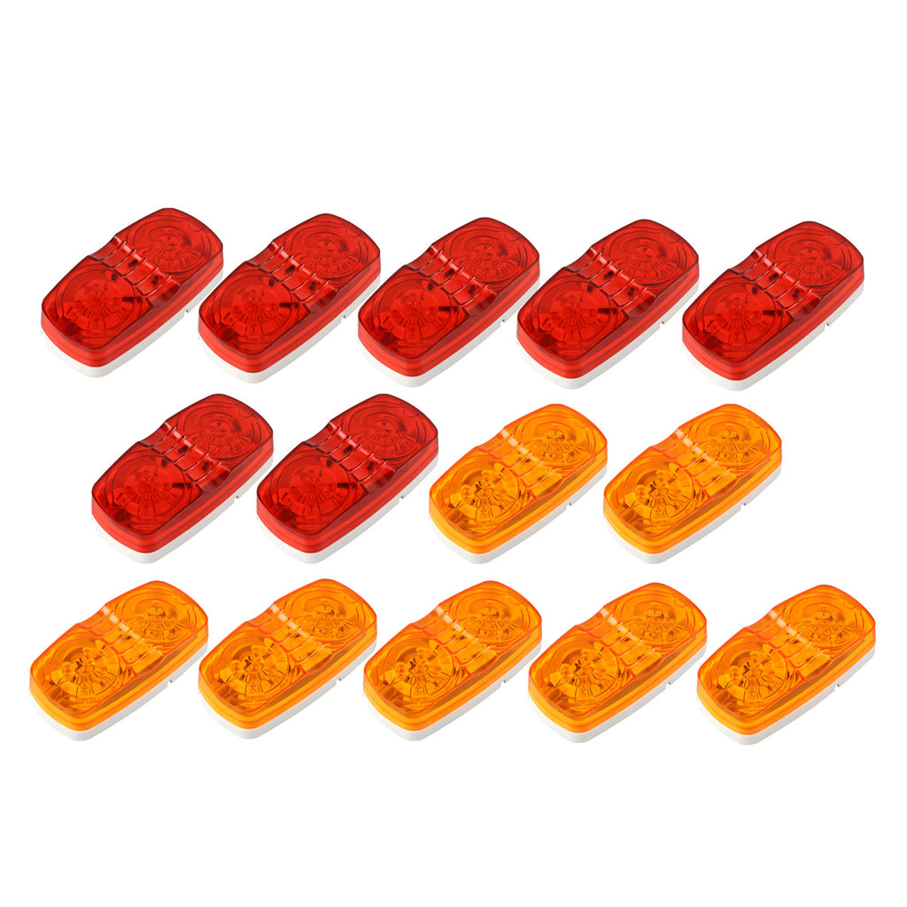 14PCS LED Marker Lights