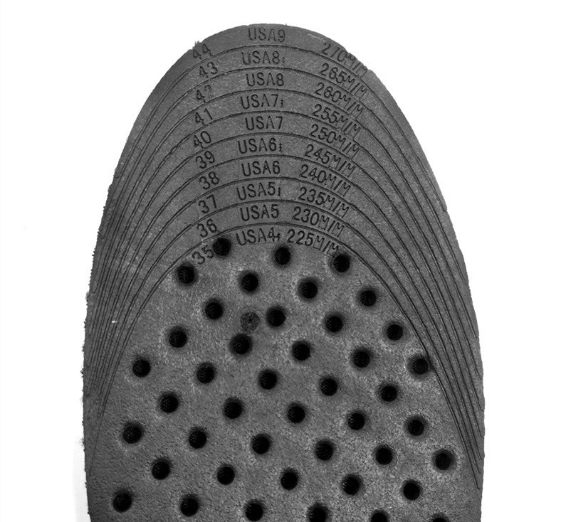 One Layer 3CM Men Lady Shoe Lift Height Increase Insoles Memory