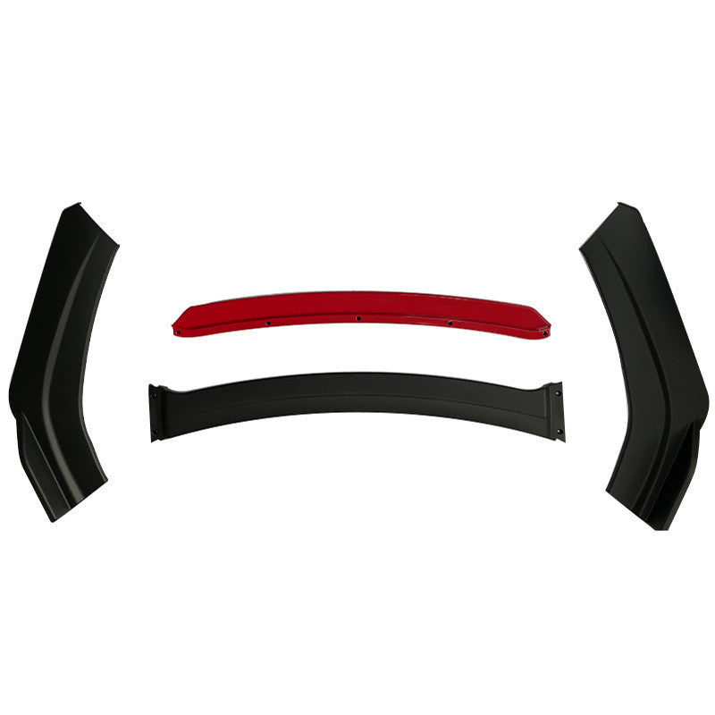 Car Body Spoiler Splitter Kit Bumper Protector Lip