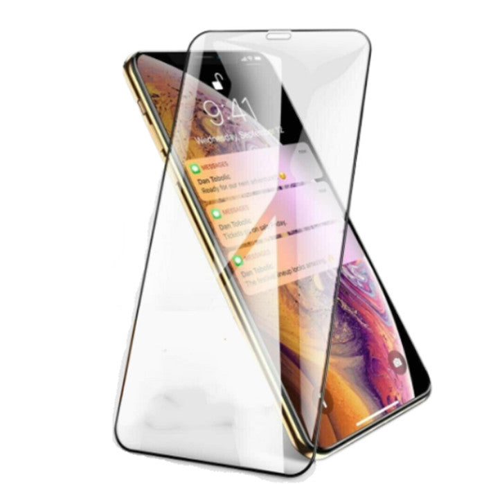 iPhone X/XS 9D+ Tempered Glass Screen Protector Full Glue
