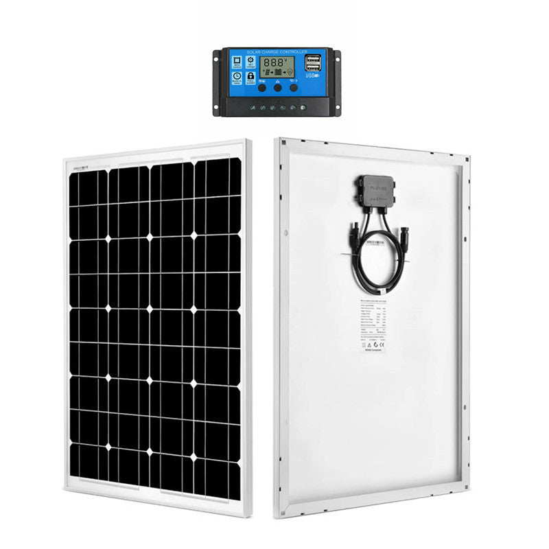 60W Solar Panel + 30A Solar CONTROLLER Combo