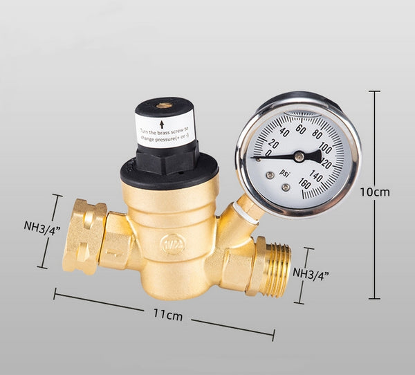 RV Water Pressure Regulator Valve