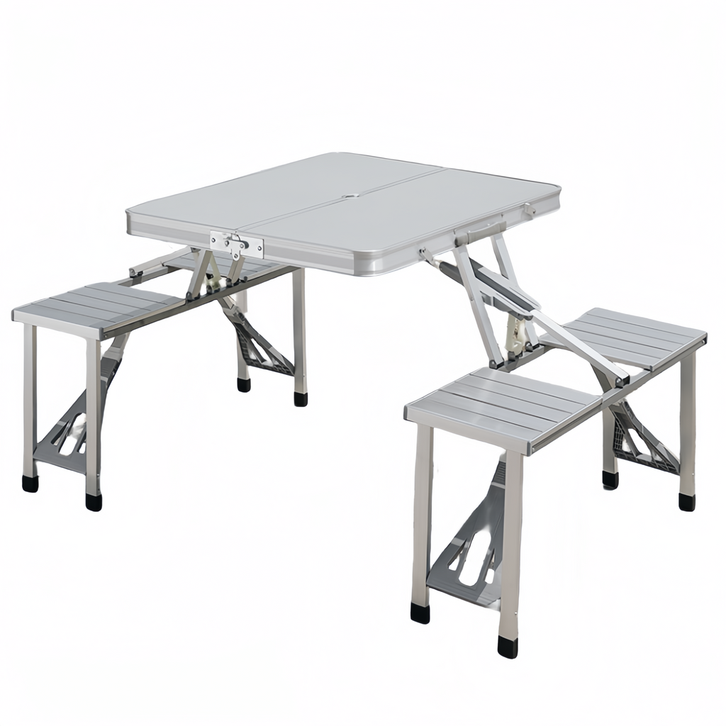 Camping Folding Table with Chairs