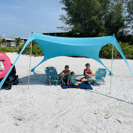 UPF50+ Beach Shade Tent 210*200*200CM