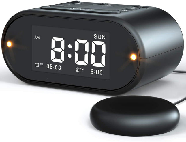 Super Loud Alarm Clock with Bed Shaker