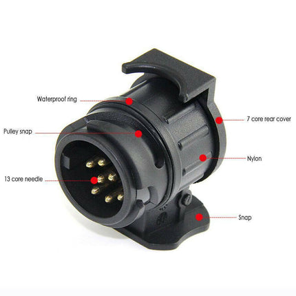 13 Pin to 7 Pin Towing Adaptor