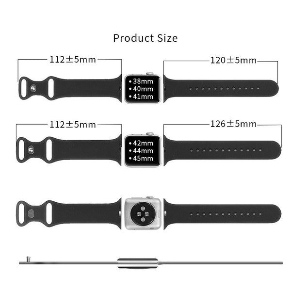 Apple Watch Strap 42/44/45/49mm Black