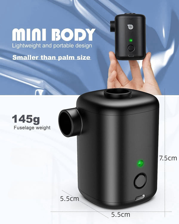 Portable Air Pump Black