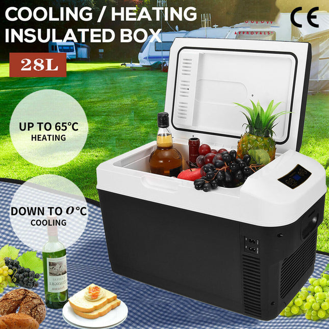 28L Car Refrigerator Fridge - salelink.co.nz