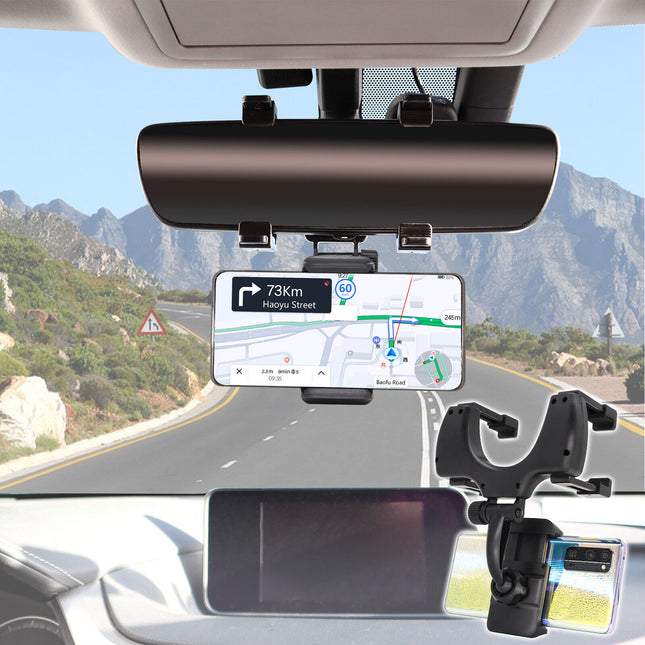 Car Rearview Mirror Phone Holder