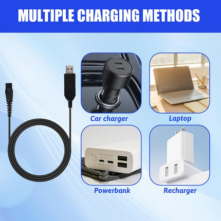 USB Charger Cable for Philips Shaver 15V - salelink.co.nz