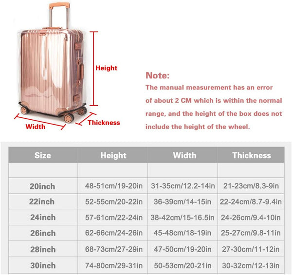 Suitcase Cover Luggage Protector 22inch