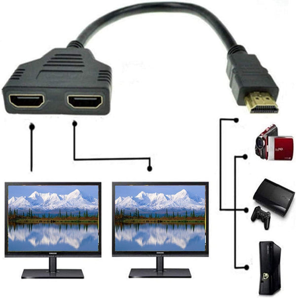 HDMI Splitter 1 in 2 Out