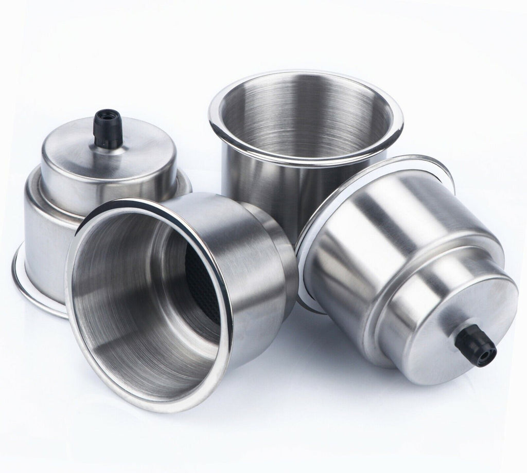 4PCS Stainless Steel Cup Holders