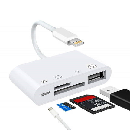 4 in 1 Camera Card Reader