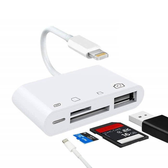 4 in 1 Camera Card Reader