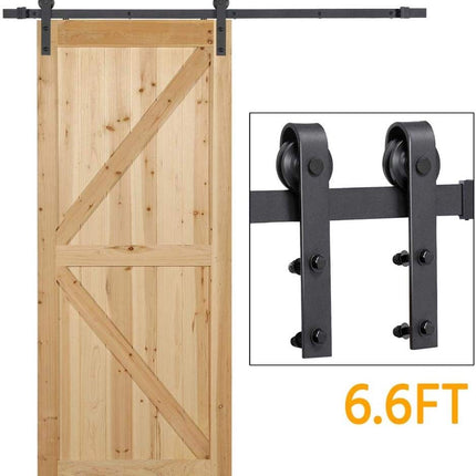 2M Sliding Barn Door Hardware Kit