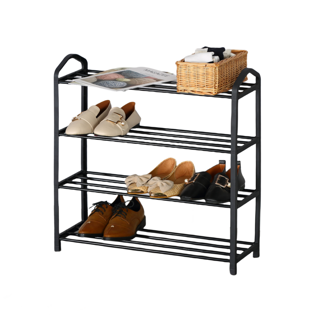 XJ43K 4-Tier Shoe Rack 62cm