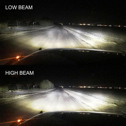 5x7" 7x6" Inch LED Headlights Hi/Lo Beam DRL For Toyota Hilux Jeep Truck 1 Pair - salelink.co.nz