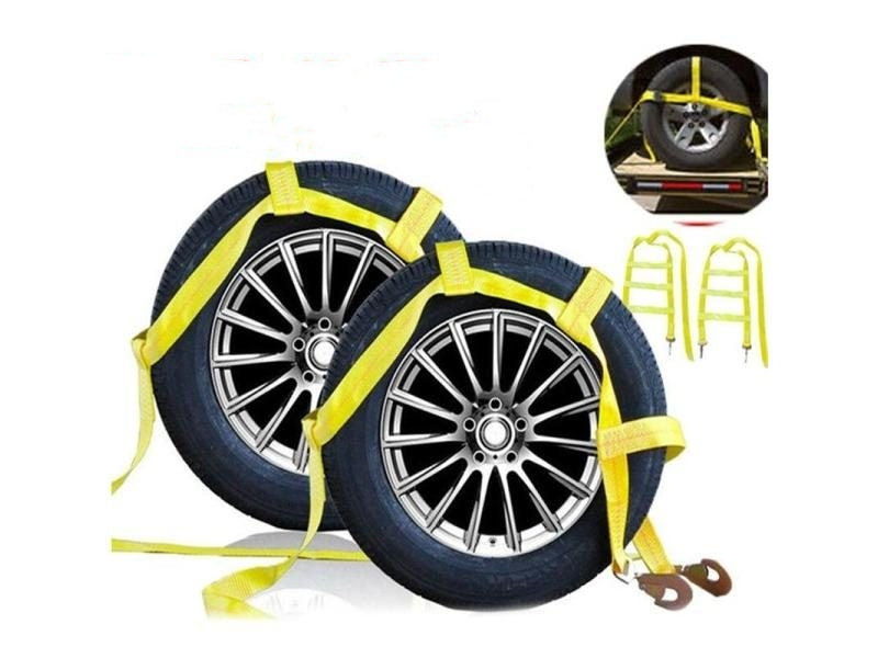 2PCS Tow Dolly Basket Straps 14''-17''