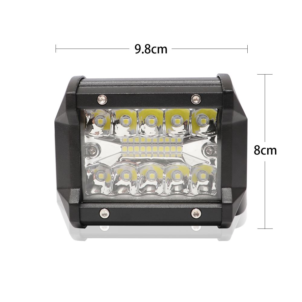 2x 6-Inch LED Work Light Pods – Flood/Spot Combo, IP67, 20W – For Offroad SUV