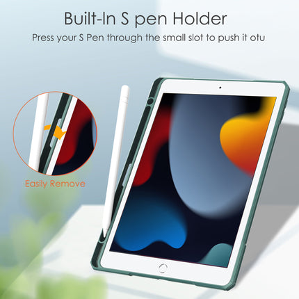iPad 10.2 Case Clear Transparent Back Shell, Auto Sleep Wake - salelink.co.nz