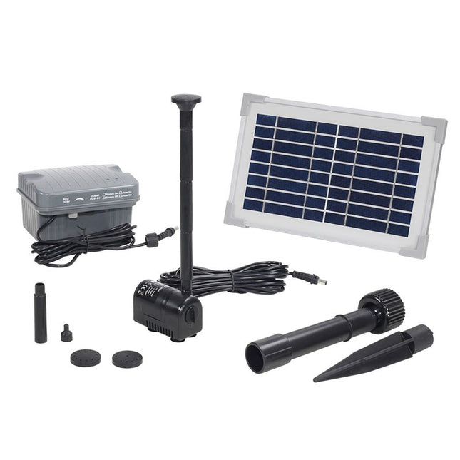 Solar Fountain Pump with Backup Battery - salelink.co.nz