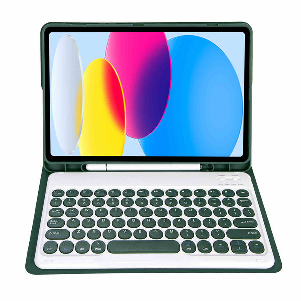 iPad 10th Gen 10.9 2022 Keyboard Case - Green