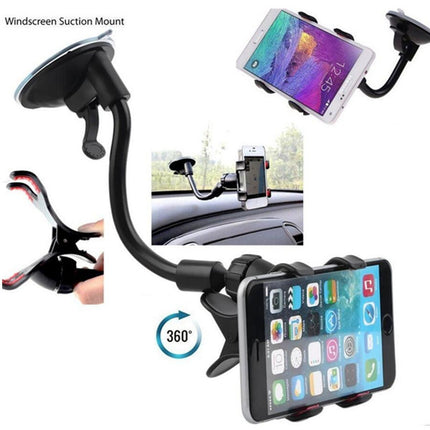 Windscreen Mount Car Phone Holder Mount Suction - salelink.co.nz