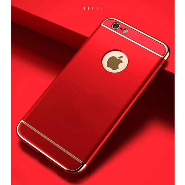 iPhone 6 6S Plus Case 3 in 1 Golden Frame - salelink.co.nz