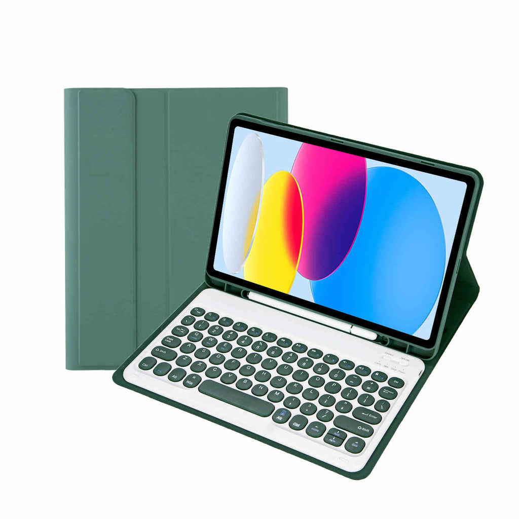 iPad 10th Gen 10.9 2022 Keyboard Case - Green