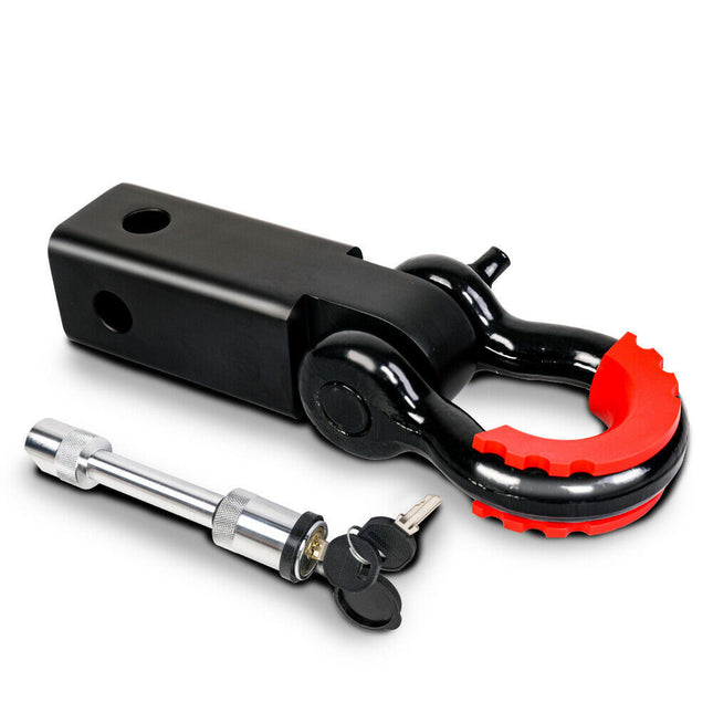 Hitch Receiver Bonus Bow Shackle Tow Bar Recovery Receiver - salelink.co.nz