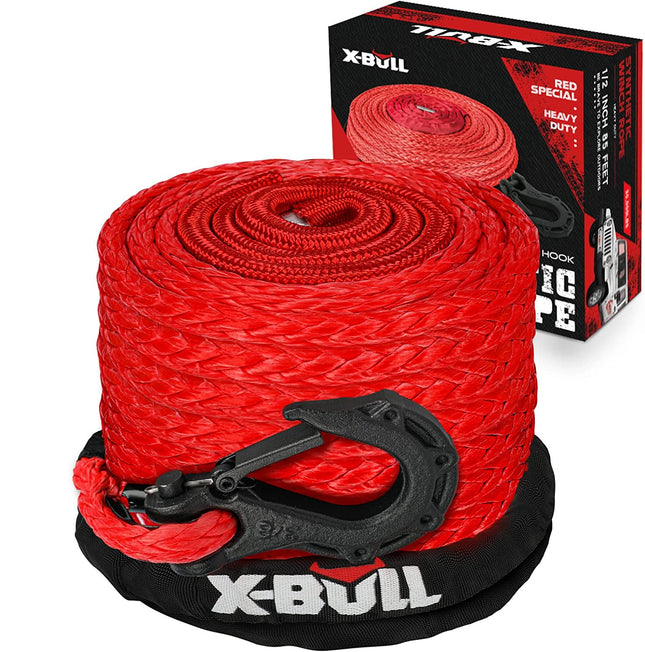X-BULL Synthetic Winch Rope Cable Line 25M 32000LBS - salelink.co.nz