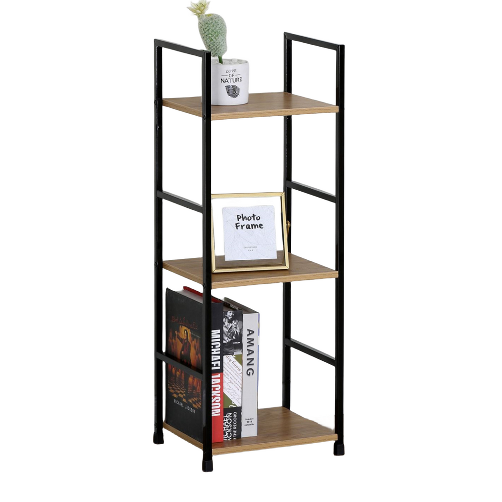 3-Tier Bookshelf Bookcase Storage Rack Brand New