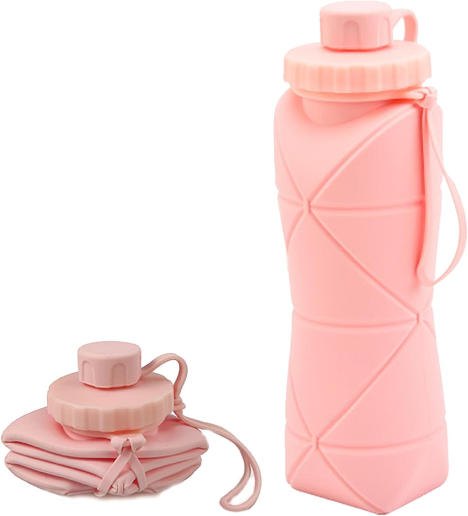 Collapsible Water Bottle Pink