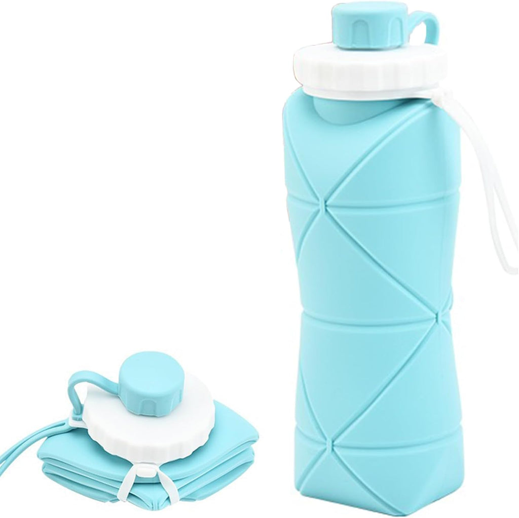 Collapsible Water Bottle Blue