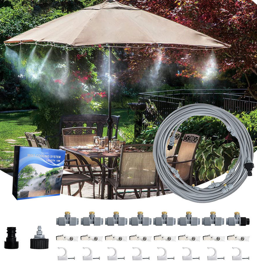 15M Outdoor Misting Cooling System