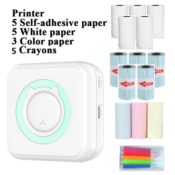 Mini Thermal Printer Kit Green