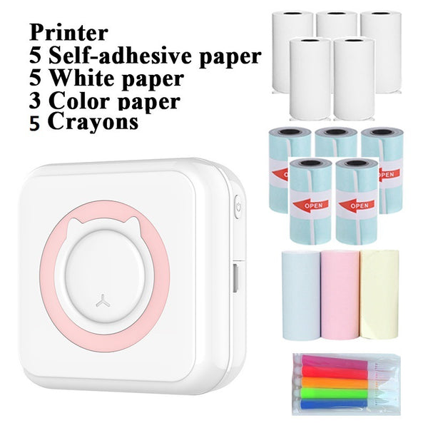 Mini Thermal Printer Kit Pink