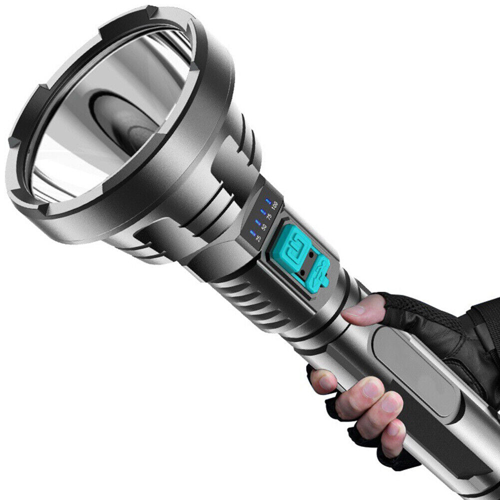 Super Bright Rechargeable Flashlight Torch
