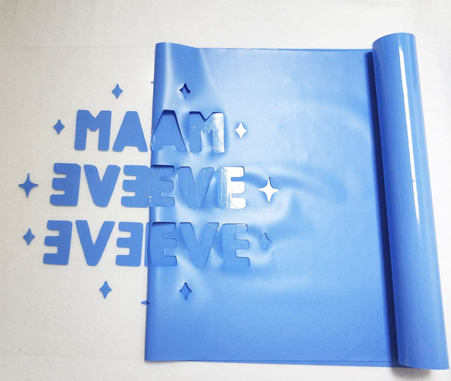 30x300cm Heat Transfer Vinyl Paper - Sky Blue