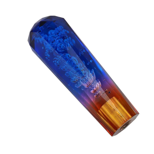 Car Shift Knob Blue/Purple/Brown 15cm