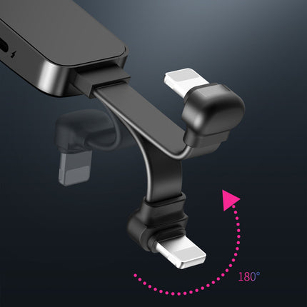 Headphone Adapter Lightning to Audio Jack Charger Extender Earphone Charging Splitter